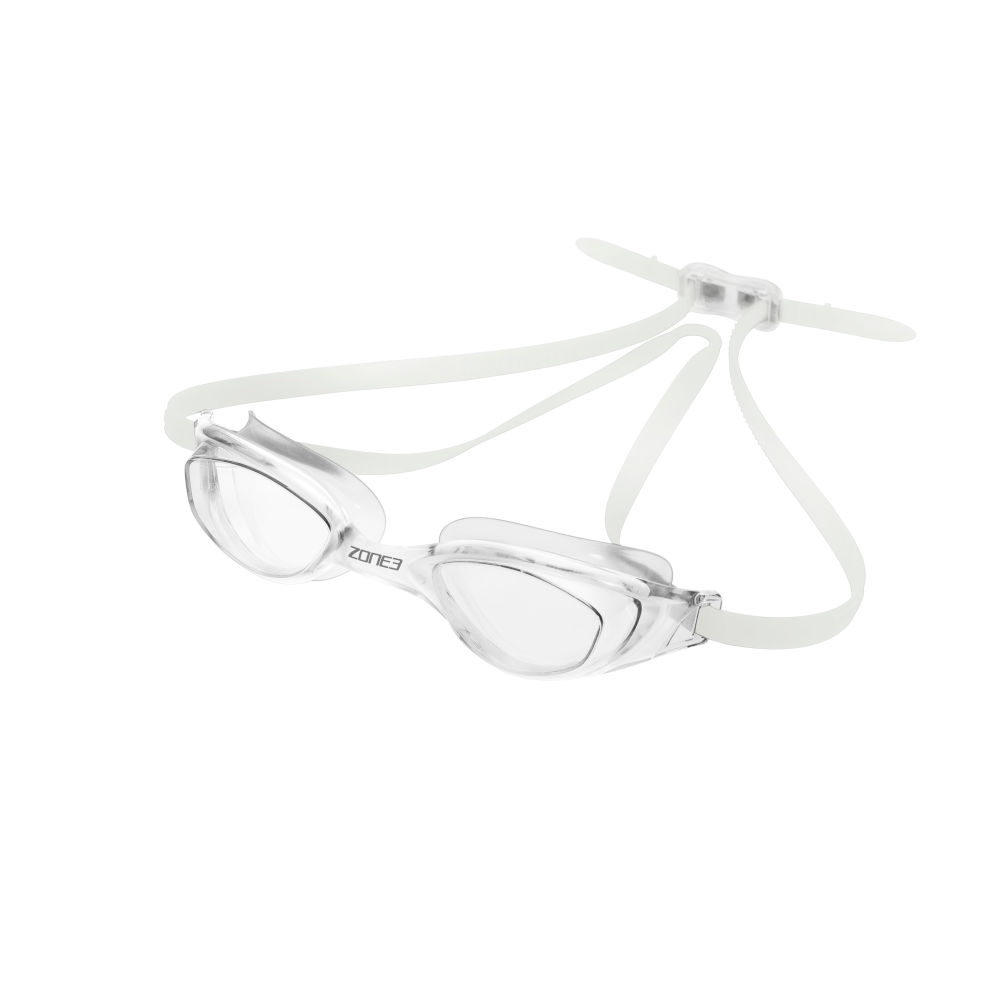 Aspect-Swim-Goggle-White-CLear-Lens-Front
